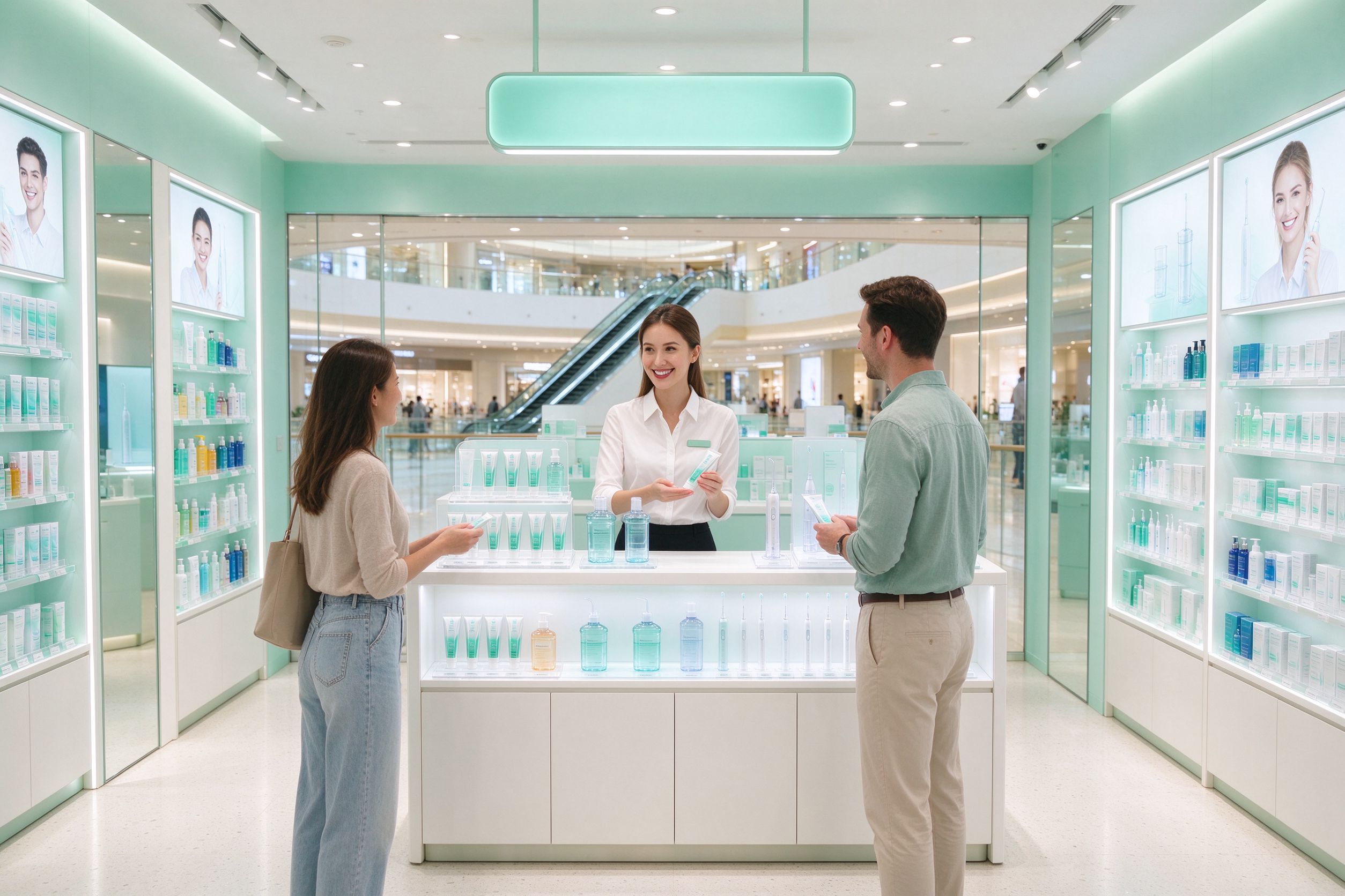 陶小白爱牙吧把口腔护理,什么是「爱牙吧店中店」?(图2) 陶小白爱牙吧把口腔护理,什么是「爱牙吧店中店」?(图2)